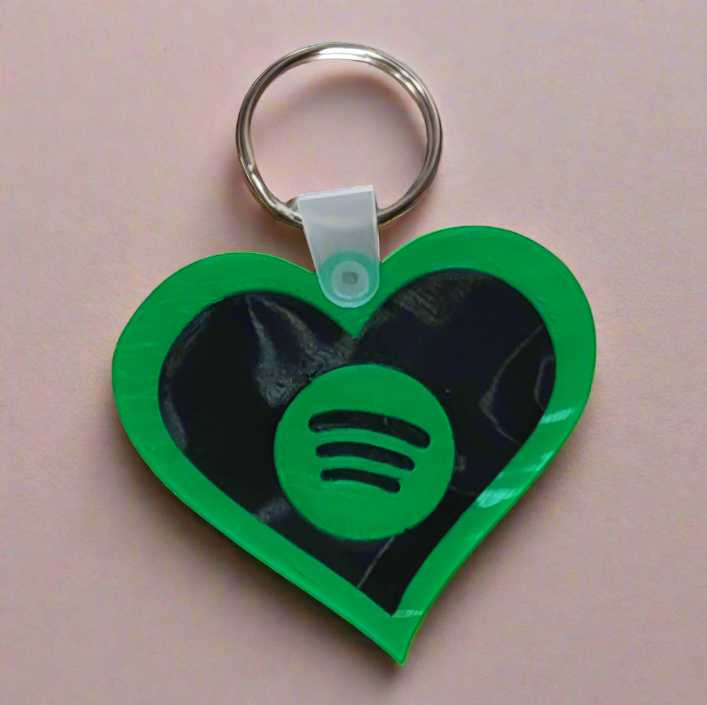 Μπρελόκ NFC Καρδιά – Spotify