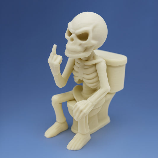 Σκελετός “Toilet Rebel”