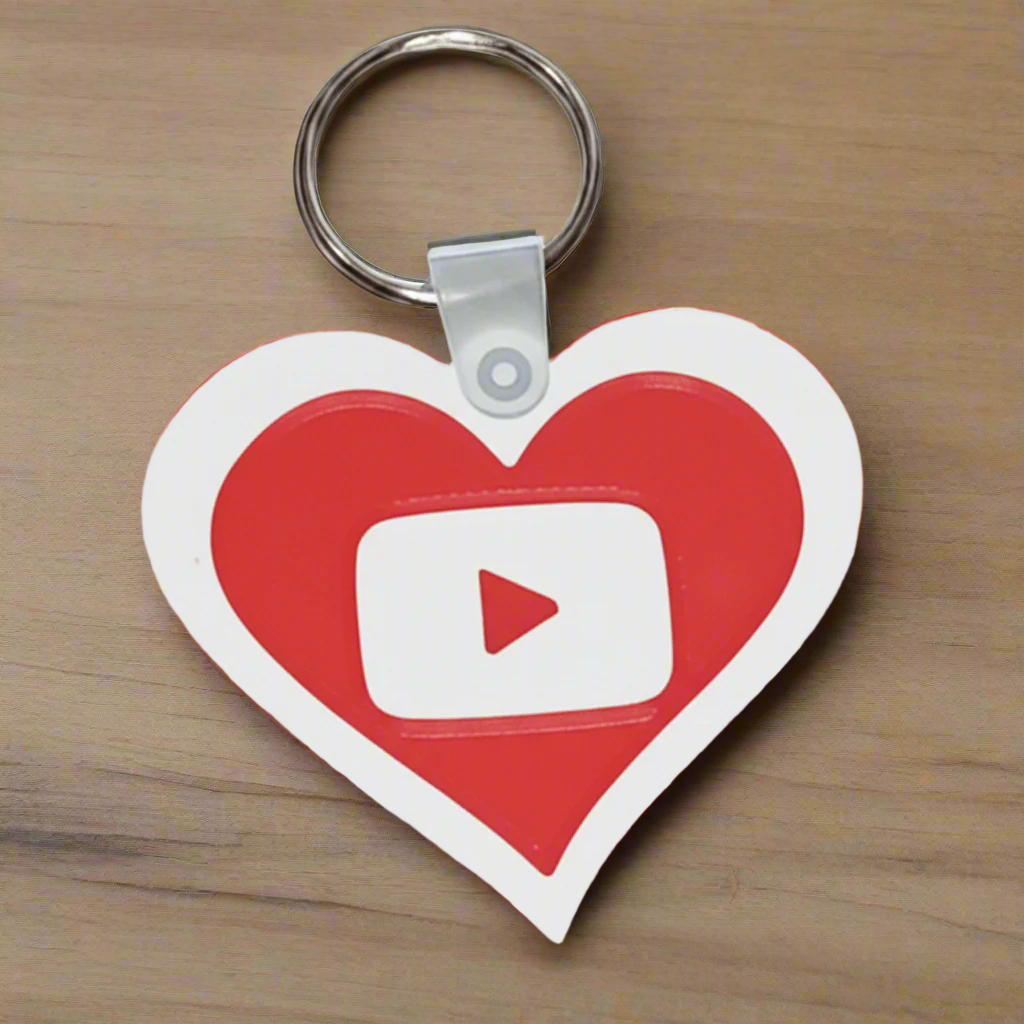 Μπρελόκ NFC Καρδιά – YouTube