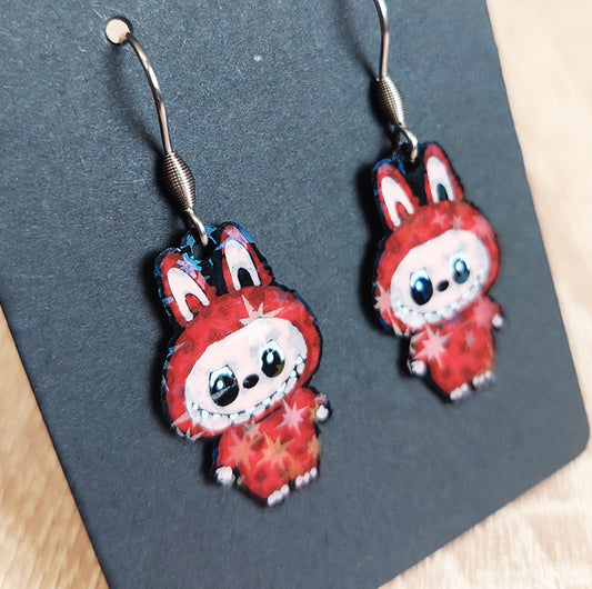 Σκουλαρίκι Labubu 2D