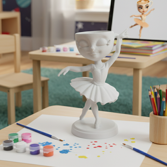 Ballerina Cappuccina - Δημιουργικό Σετ Ζωγραφικής
