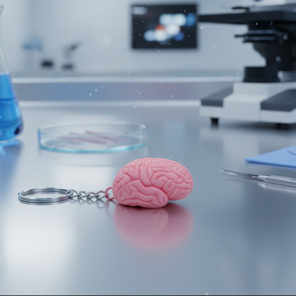 Μπρελόκ Brain “USE IT”