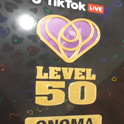 TikTok Live Πλακέτα Επιπέδου 50