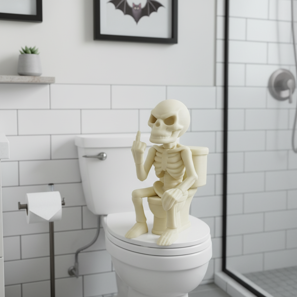 Σκελετός “Toilet Rebel”
