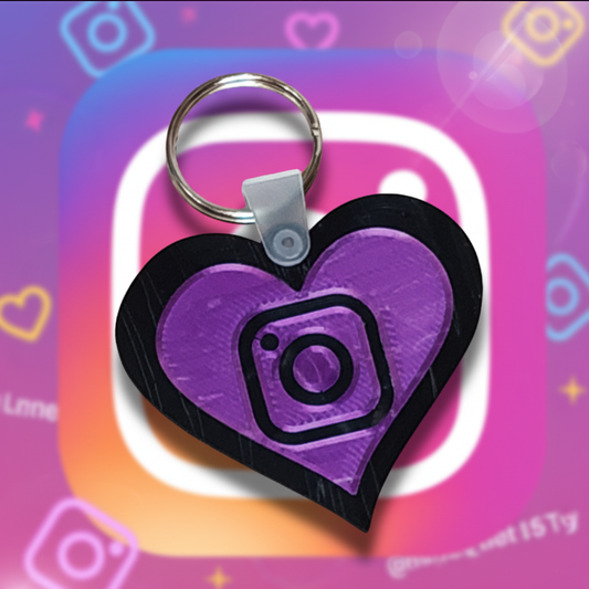 Μπρελόκ NFC Καρδιά – Instagram