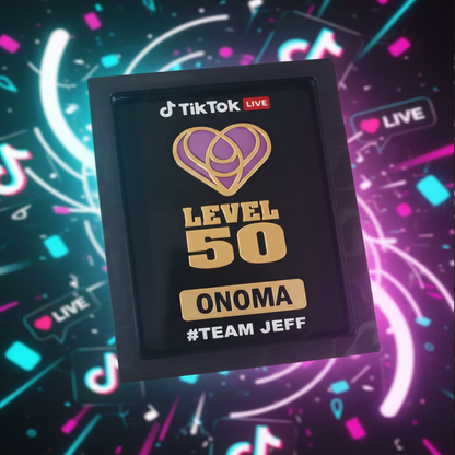 TikTok Live Πλακέτα Επιπέδου 50