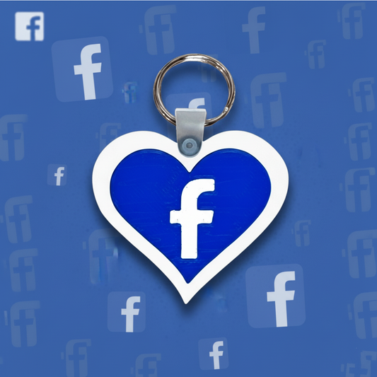 Μπρελόκ NFC Καρδιά – Facebook