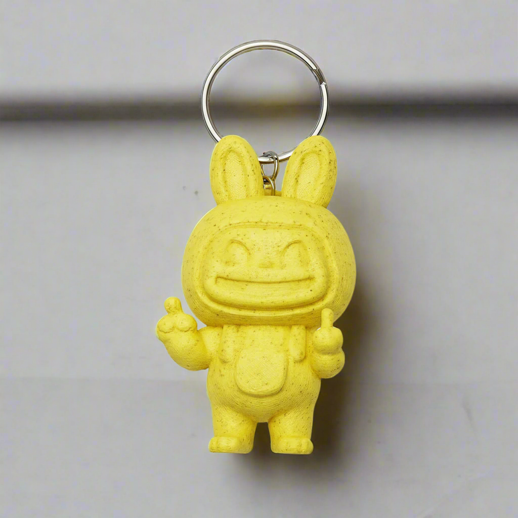 Kουκλάκι Labubu "Double Middle Finger"