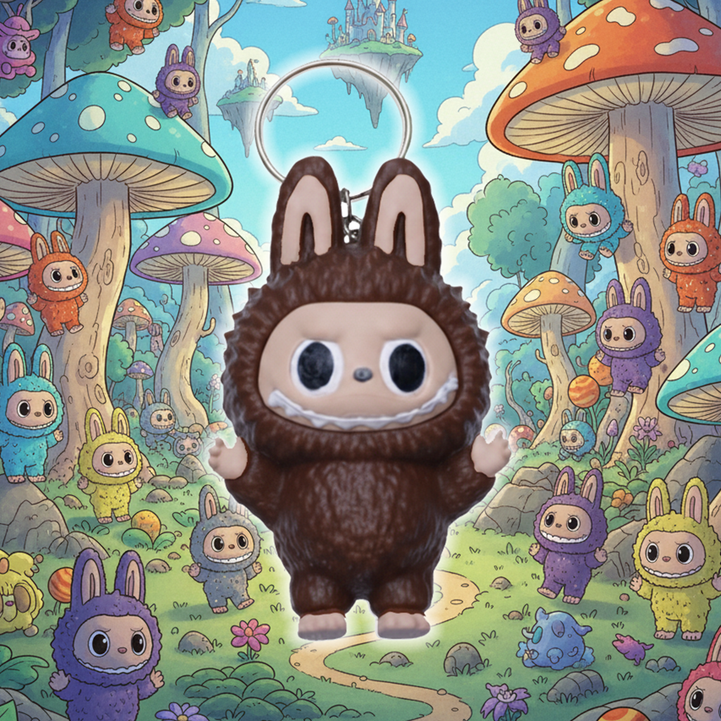 Μπρελόκ κουκλάκι Labubu