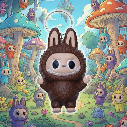 Μπρελόκ κουκλάκι Labubu