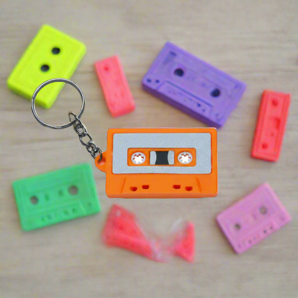 Μπρελόκ Retro Κασέτα με NFC