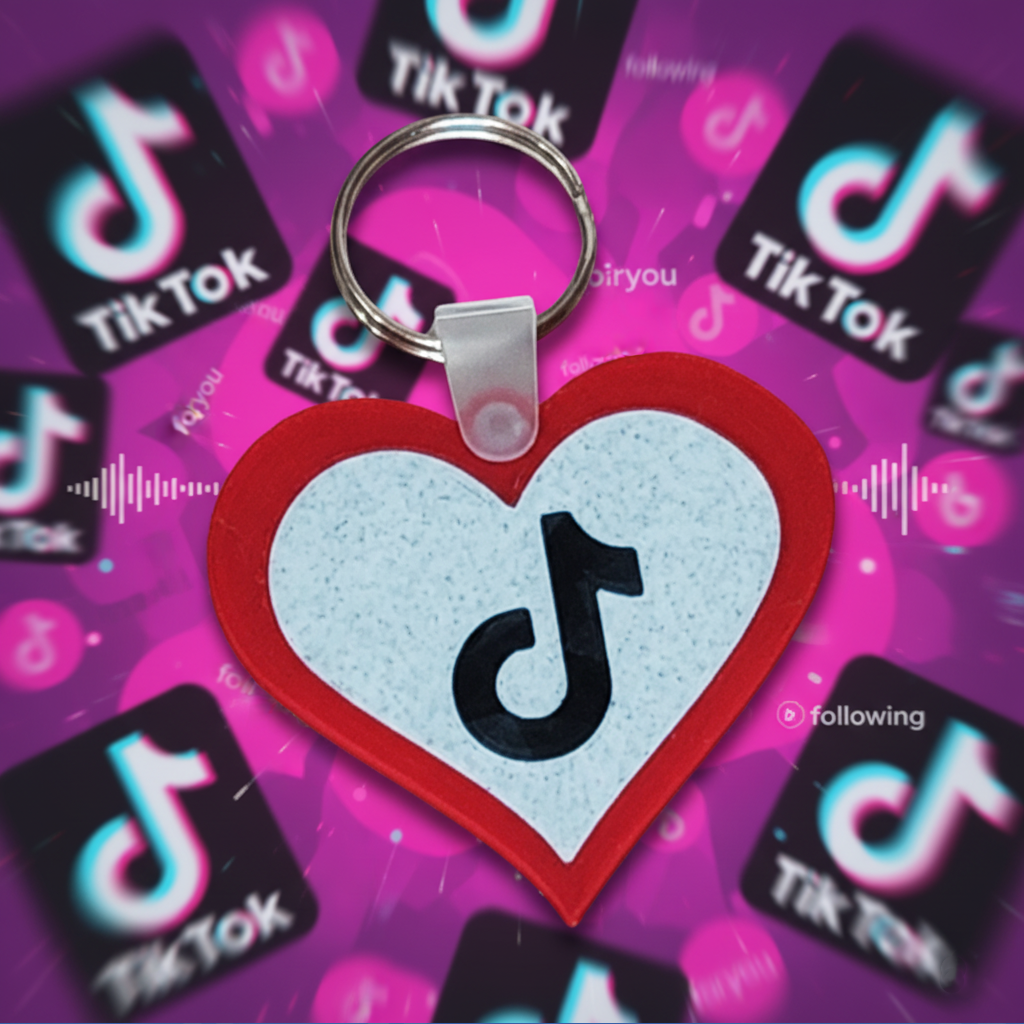 Μπρελόκ NFC Καρδιά – TikTok