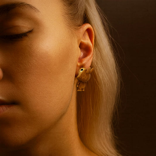 Σκουλαρίκι Labubu – Δαγκώνει το αυτί σου!