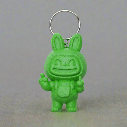 Kουκλάκι Labubu "Double Middle Finger"