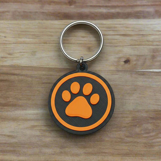 Μπρελόκ NFC Στρόγγυλο "Paw Pet"