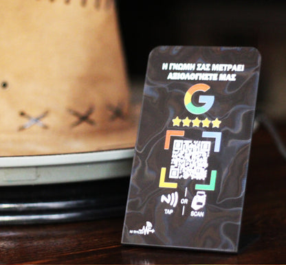 Google Rate Stand με NFC
