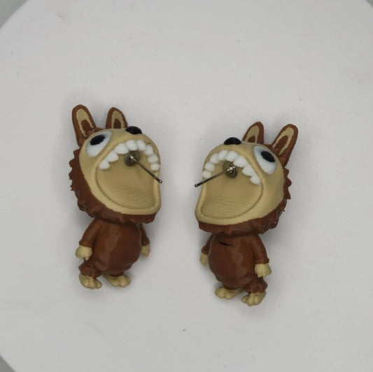 Σκουλαρίκι Labubu – Δαγκώνει το αυτί σου!